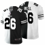 New York New York Jets #26 LeVeon Bell Mens Black V White Peace Split Nike Vapor Untouchable Limited NFL Jersey