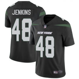 Nike New York Jets #48 Jordan Jenkins Black Alternate Mens Stitched NFL Vapor Untouchable Limited Jersey