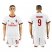 AC Milan #9 Inzaghi Away Soccer Club Jersey