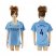 Womens Manchester City #4 Kompany Home Soccer Club Jersey