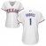 Texas Rangers #1 Elvis Andrus White Home Womens Stitched MLB Jersey