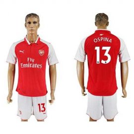 Arsenal #13 Ospina Home Soccer Club Jersey