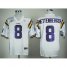 LSU Tigers 8 Zach Mettenberger White College Football NCAA Jersey