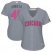 Chicago Cubs #49 Jake Arrieta Grey Mothers Day Cool Base Womens Stitched MLB Jersey