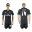 Real Madrid #14 Casemiro Away Soccer Club Jersey