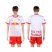 Red Bull Blank White Home Soccer Club Jersey