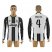 Juventus #4 Benatia Home Long Sleeves Soccer Club Jersey