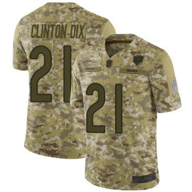 Nike Chicago Bears #21 Ha Ha Clinton-Dix Camo Mens Stitched NFL Limited 2018 Salute To Service Jersey