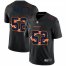 Chicago Chicago Bears #52 Khalil Mack Mens Nike Team Logo Dual Overlap Limited NFL Jersey Black