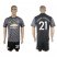 Manchester United #21 Ander Herrera Black Soccer Club Jersey