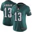 Nike Philadelphia Eagles #13 Nelson Agholor Midnight Green Team Color Womens Stitched NFL Vapor Untouchable Limited Jersey