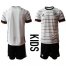 Germany Blank White Home Kid Soccer Country Jersey