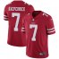 Nike San Francisco 49ers #7 Colin Kaepernick Red Team Color Mens Stitched NFL Vapor Untouchable Limited Jersey