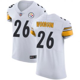 Nike Pittsburgh Steelers #26 Rod Woodson White Mens Stitched NFL Vapor Untouchable Elite Jersey