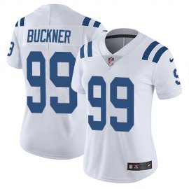Nike Indianapolis Colts #99 DeForest Buckner White Womens Stitched NFL Vapor Untouchable Limited Jersey