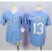 Kansas City Royals #13 Salvador Perez Light Blue Cool Base Alternate 1 Stitched Youth MLB Jersey