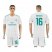 Real Madrid #16 Kovacic White Home Soccer Club Jersey