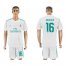 Real Madrid #16 Kovacic White Home Soccer Club Jersey