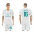 Real Madrid #16 Kovacic White Home Soccer Club Jersey
