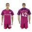 Manchester City #42 Toure Yaya Away Soccer Club Jersey