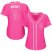 New York Mets #5 David Wright Pink Fashion Womens Stitched MLB Jersey