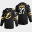 Tampa Bay Lightning #37 Yanni Gourde Mens Adidas Black Golden Edition Limited Stitched NHL Jersey