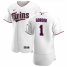 Minnesota Twins #1 Nick Gordon Mens Nike White Home 2020 Authentic Player MLB Jersey