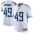 Nike Tennessee Titans #49 Nick Dzubnar White Youth Stitched NFL Vapor Untouchable Limited Jersey
