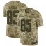 Nike Los Angeles Chargers #85 Antonio Gates Camo Mens Stitched NFL Limited 2018 Salute To Service Jersey