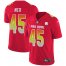 Nike Pittsburgh Steelers #45 Roosevelt Nix Red Youth Stitched NFL Limited AFC 2018 Pro Bowl Jersey