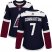 Adidas Colorado Avalanche #7 Kevin Connauton Navy Alternate Authentic Womens Stitched NHL Jersey