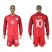 England #10 Vardy Away Long Sleeves Soccer Country Jersey