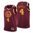 Cleveland Cleveland Cavaliers #4 Evan Mobley Mens Nike Wine 2021/22 Swingman NBA Jersey – City Edition Mens