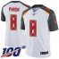 Nike Tampa Bay Buccaneers #8 Bradley Pinion White Youth Stitched NFL 100th Season Vapor Untouchable Limited Jersey
