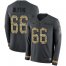 Nike Los Angeles Rams #66 Austin Blythe Anthracite Salute to Service Mens Stitched NFL Limited Therma Long Sleeve Jersey