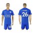 Leicester City #26 Mahrez Home Soccer Club Jersey