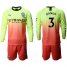 Manchester City #3 Danilo Third Long Sleeves Soccer Club Jersey