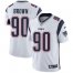 Nike New England Patriots #90 Malcom Brown White Youth Stitched NFL Vapor Untouchable Limited Jersey