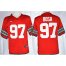 Ohio State Buckeyes 97 Joey Bosa Red Diamond Quest Stitched NCAA Jersey