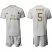 Real Madrid #5 Varane White Home Soccer Club Jersey
