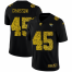 Jacksonville Jaguars #45 KLavon Chaisson Mens Nike Leopard Print Fashion Vapor Limited NFL Jersey Black