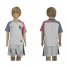France Blank Away Kid Soccer Country Jersey