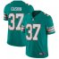 Nike Miami Dolphins #37 Myles Gaskin Aqua Green Alternate Mens Stitched NFL Vapor Untouchable Limited Jersey