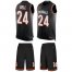 Nike Cincinnati Bengals #24 Vonn Bell Black Team Color Mens Stitched NFL Limited Tank Top Suit Jersey