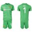 Dortmund #1 Burki Green Goalkeeper Soccer Club Jersey