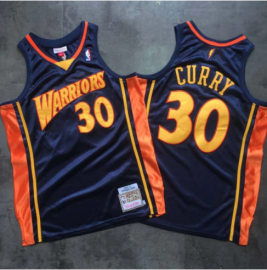 Stephen Curry- Golden State Warriors Throwback Jersey