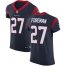 Nike Houston Texans #27 DOnta Foreman Navy Blue Team Color Mens Stitched NFL Vapor Untouchable Elite Jersey