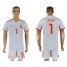 Spain #1 De Gea Away Soccer Country Jersey