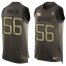 Nike New York Giants #56 Lawrence Taylor Green Mens Stitched NFL Limited Salute To Service Tank Top Jersey