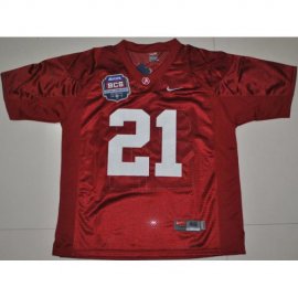 Alabama Crimson Tide 21 Dre Kirkpatrick Crimson 2012 BCS Patch College Football Jersey